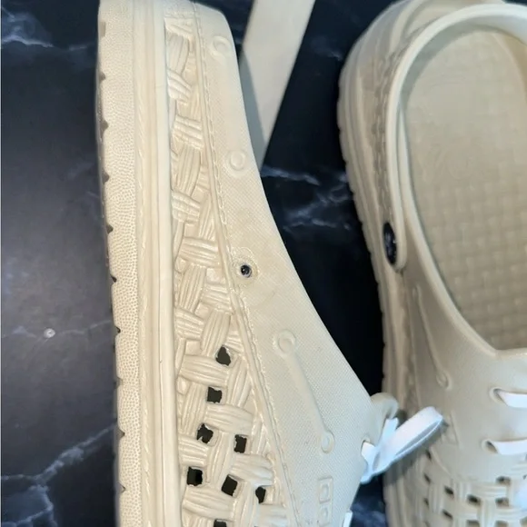 Barbara King Sole Steppers All-Weather Slip On Gardening Shoes Khaki Size Large - Picture 4 of 10